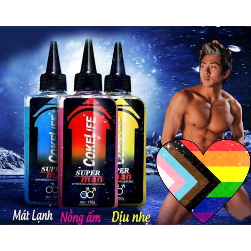 Gel Bôi Trơn Cokelife Giảm Đau Cho Gay - 85ml - 3 Màu Băng , Lửa ,Trung Tính