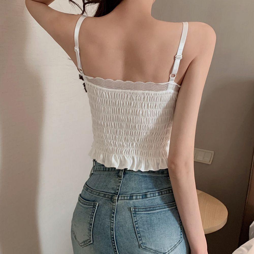 Áo Lót Ren Hai Dây Dáng Ôm Nhiều Màu Sắc Thời Trang Quyến Rũ Cho Nữ