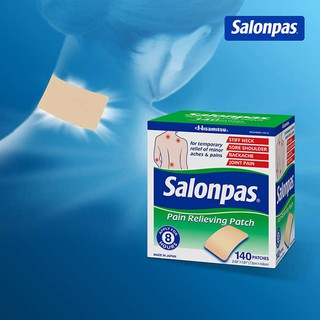 Miếng dán giảm đau Salonpas, 140 miếng