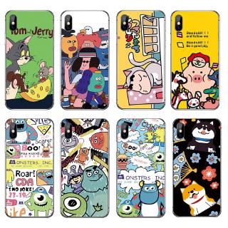Ốp lưng họa tiết hoạt hình nhiều mẫu mã cho điện thoại compatible for iphone X 8 7 6 6S Plus 5 5S SE