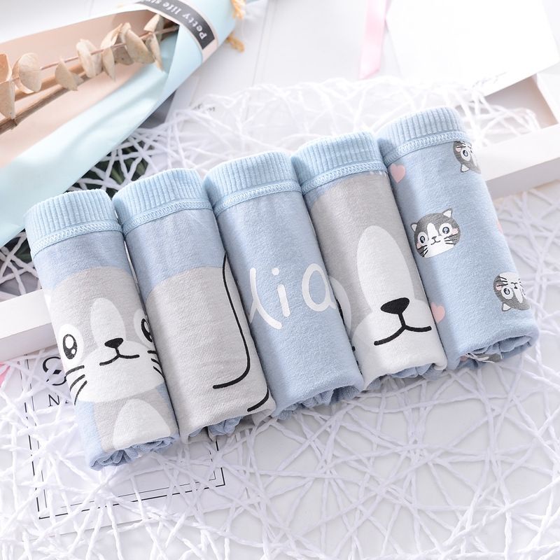 [CHE TÊN 100%] Quần Chíp Mèo Xanh LA01 Quần Lót Nữ Cute Chất Cotton Quảng Châu Cao Cấp Sexy Xịn Đẹp La.an Store | BigBuy360 - bigbuy360.vn
