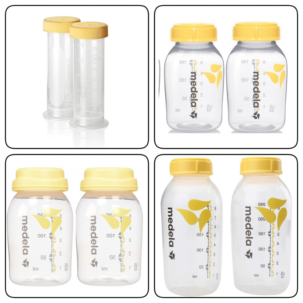 Bình trữ sữa Medela các loại 80ml - 150ml - 250ml