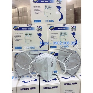 Khẩu trang n95 5 lớp xám, đen, trắng ko van xịn đạt ffp2