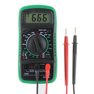 [CARENA] Digital LCD Multimeter Voltmeter Ammeter AC/DC/OHM Volt Tester Test Current 