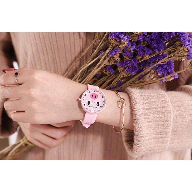 Đồng Hồ Silicon HÌNH CON HEO Cho Bé Yêu (Hàng có sẵn đủ mầu) | BigBuy360 - bigbuy360.vn