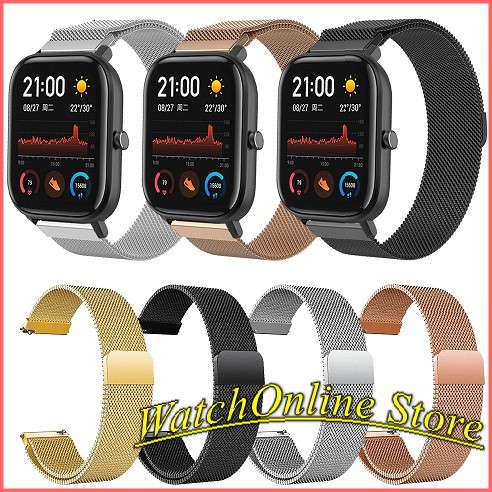 Dây đeo nam châm thay thế dành cho Xiaomi Amazfit GTS / amazfit Bip / Comi P8 / Gtr 42mm