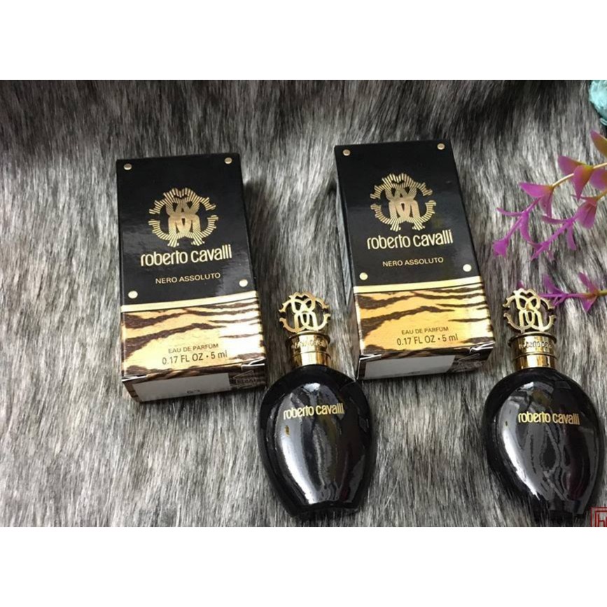 Nước hoa Roberto Cavalli Nero Assoluto mini