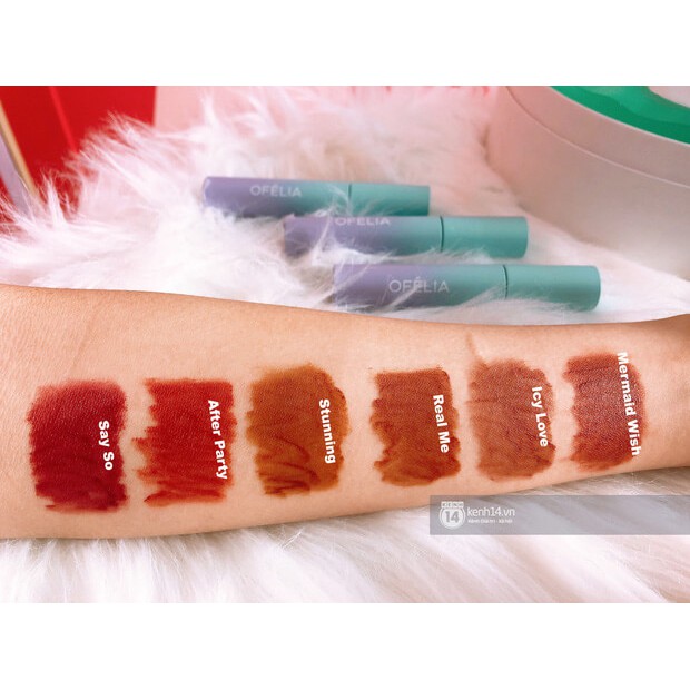 (HÀNG CHÍNH HÃNG) Son Ofélia Glacier Velvet Tint - OFELIA VN | BigBuy360 - bigbuy360.vn