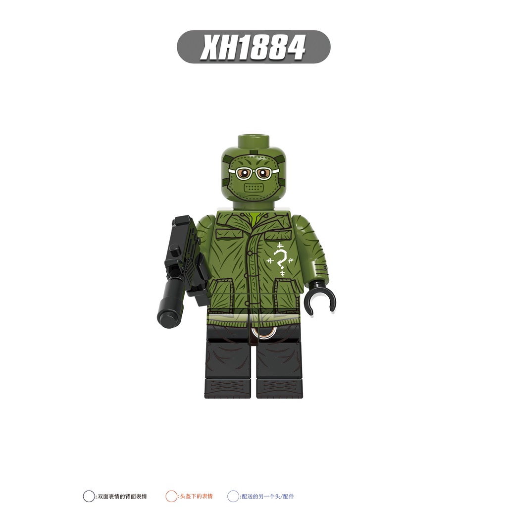 Minifigures Các Mẫu Nhân Vật Marvel DC Siêu Anh Hùng Batman X0334 - Đồ Chơi Lắp Ráp Mini