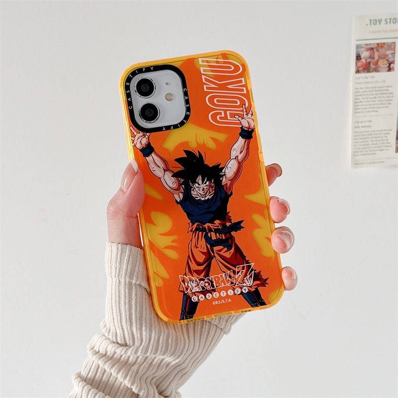Ốp Điện Thoại Silicone TPU Mềm Chống Sốc In Hình Dragon Ball Cho iPhone 7 8 Plus X XS MAX XR 13 11 12 Pro