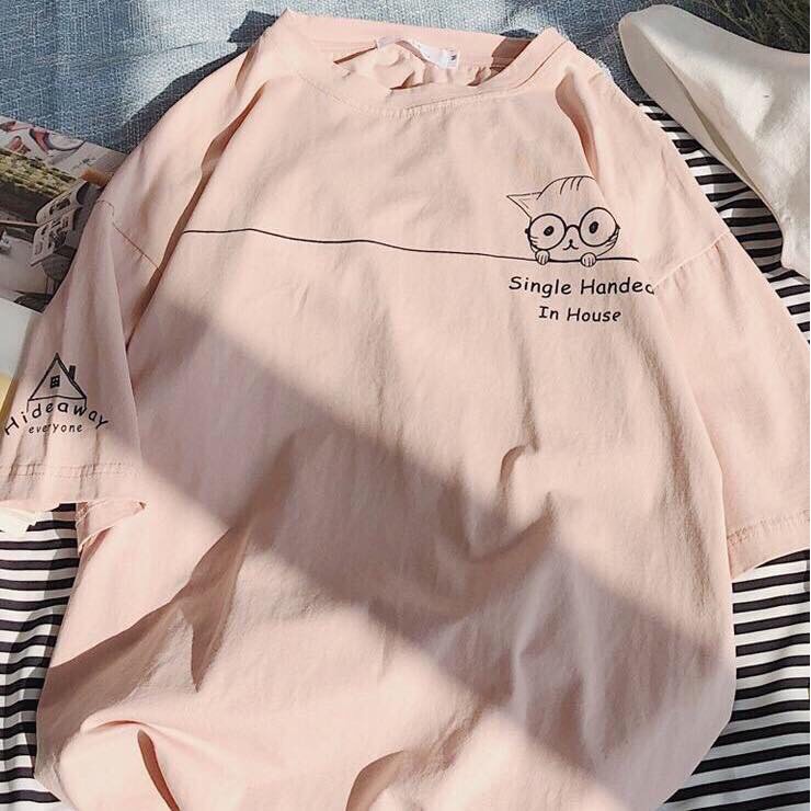 [Mã SKAMFSW175 giảm 10K đơn 50K] Áo thun tay lỡ form rộng - phông nam nữ cotton oversize - T shirt cú mèo a - 2N Unisex