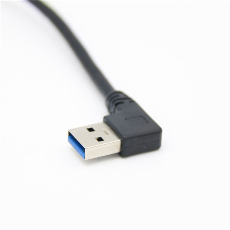 Dây cáp nối dài usb 3.0 bẻ góc 90 độ 30cm / 60cm tiện lợi