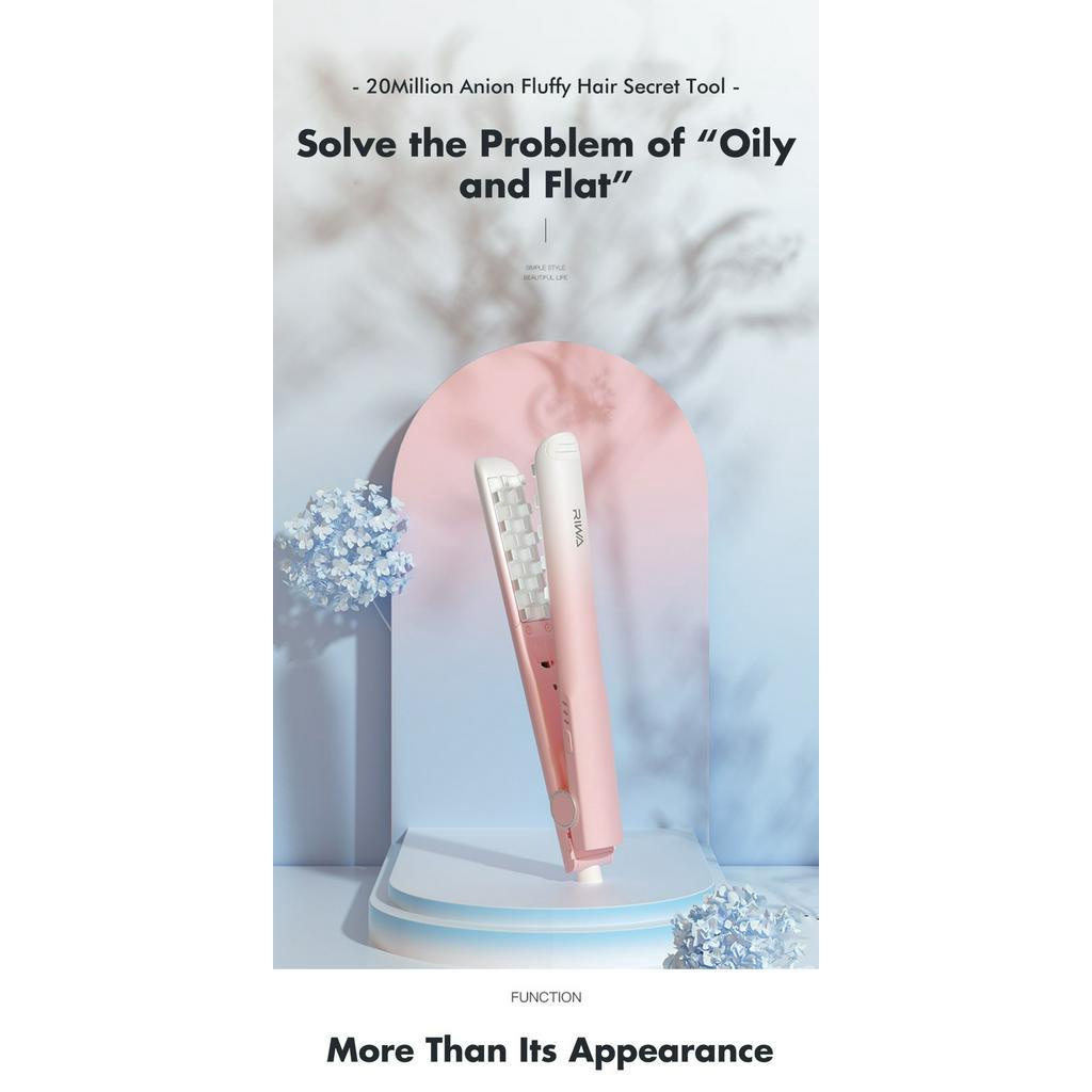 Xiaomi Youpin RIWA RB-8335 Fluffy Hair Root Volumizing Iron  Làm nóng Sắt Máy uốn tóc Duỗi thẳng tóc