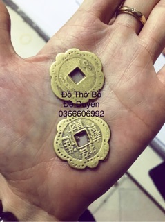 Đồng xu hoa mai nhỏ đồng (xu may mắn)