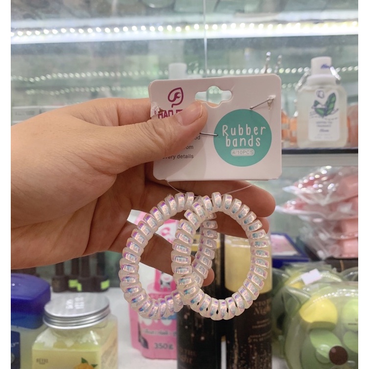 Dây buộc trắng bóng 5,5cm