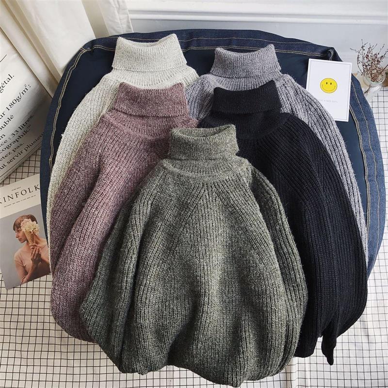 Áo Sweater Cổ Lọ Form Rộng Thời Trang Mùa Đông Cho Nam | BigBuy360 - bigbuy360.vn
