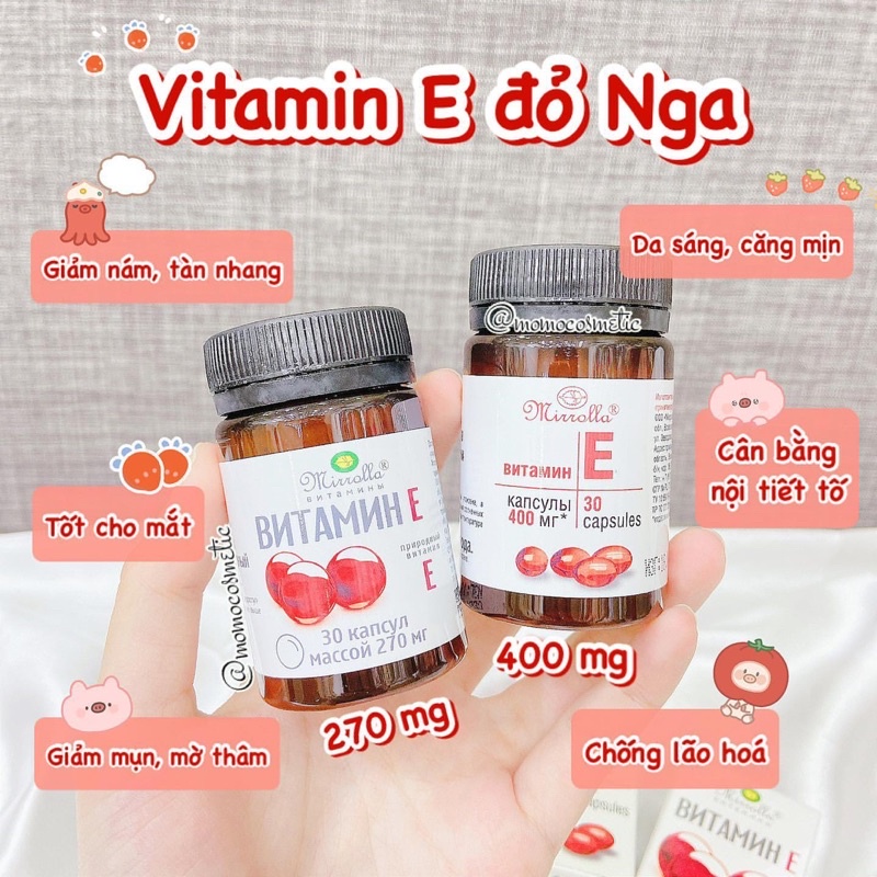 Vitamin E Đỏ Nga