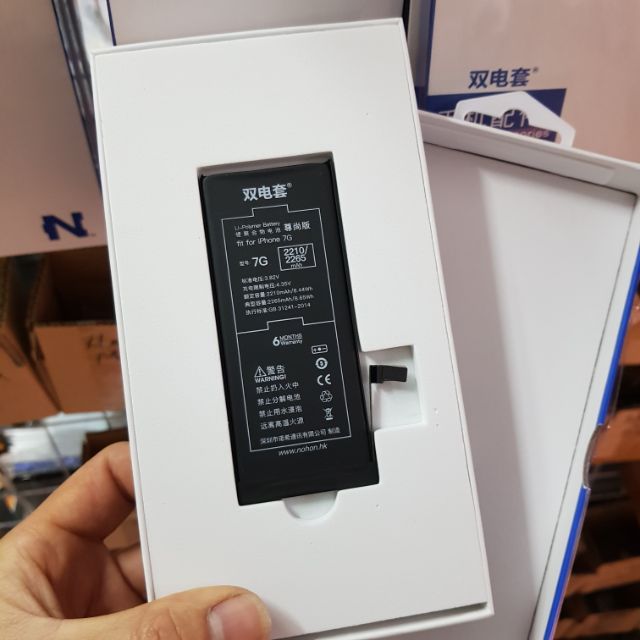 Pin Dung lượng Cao táo 7 Hãng Nohon