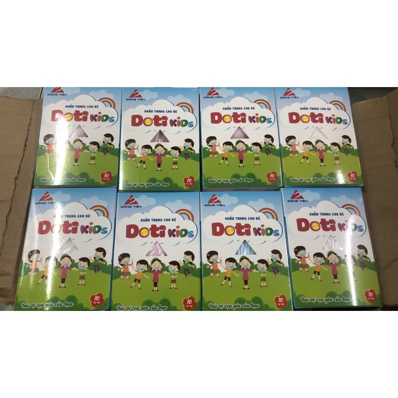 Khẩu trang y tế trẻ em Đồng Tiến (hộp 10cái)