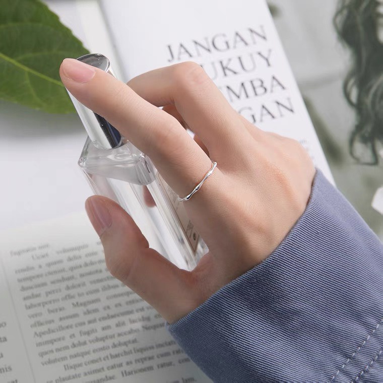 Nhẫn Bạc Dreamsilver Cành Trúc Freesize NT015