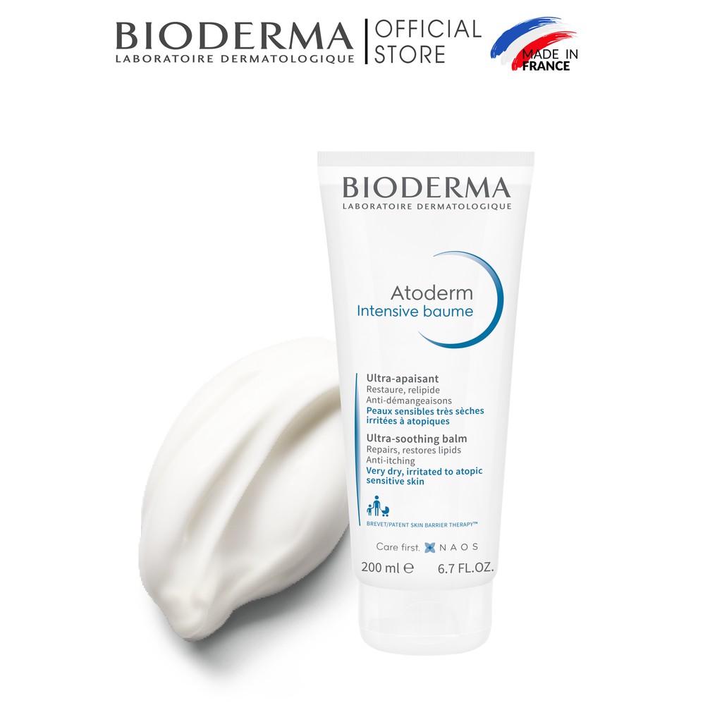 Kem dưỡng ẩm chuyên sâu cho da rất khô và viêm da cơ địa Bioderma Atoderm Intensive Baume - 75ml | BigBuy360 - bigbuy360.vn