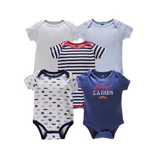 [HÀNG XUẤT XỊN] Set 5 body xuất Mỹ thương hiệu baby gear BÉ TRAI
