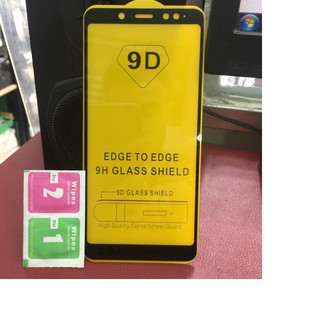 Kính cường lực 9D cho Xiaomi Redmi Note 5, Note 5 Pro, Redmi 5 Plus Full màn hình cao cấp