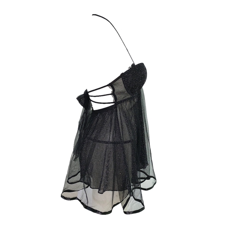 đồ ngủ sexy Woman Night Passion Erotic Sleeping Dress Lingerie Set With Thong | BigBuy360 - bigbuy360.vn