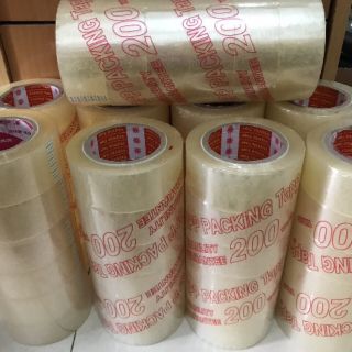 Combo 6 cuộn băng keo trong/đục 200yard.