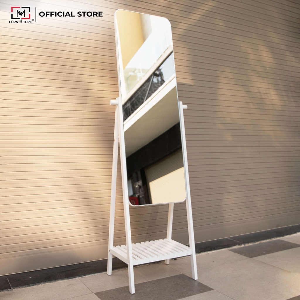 Gương soi toàn thân liền kệ tràn viền thương hiệu MW FURNITURE - Nội thất căn hộ