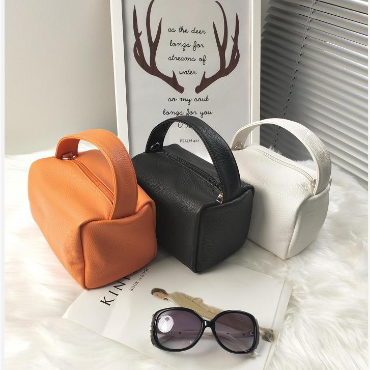 Túi Xách mini Hình Quả Cam Phong Cách Hàn Quốc Cho Nữ