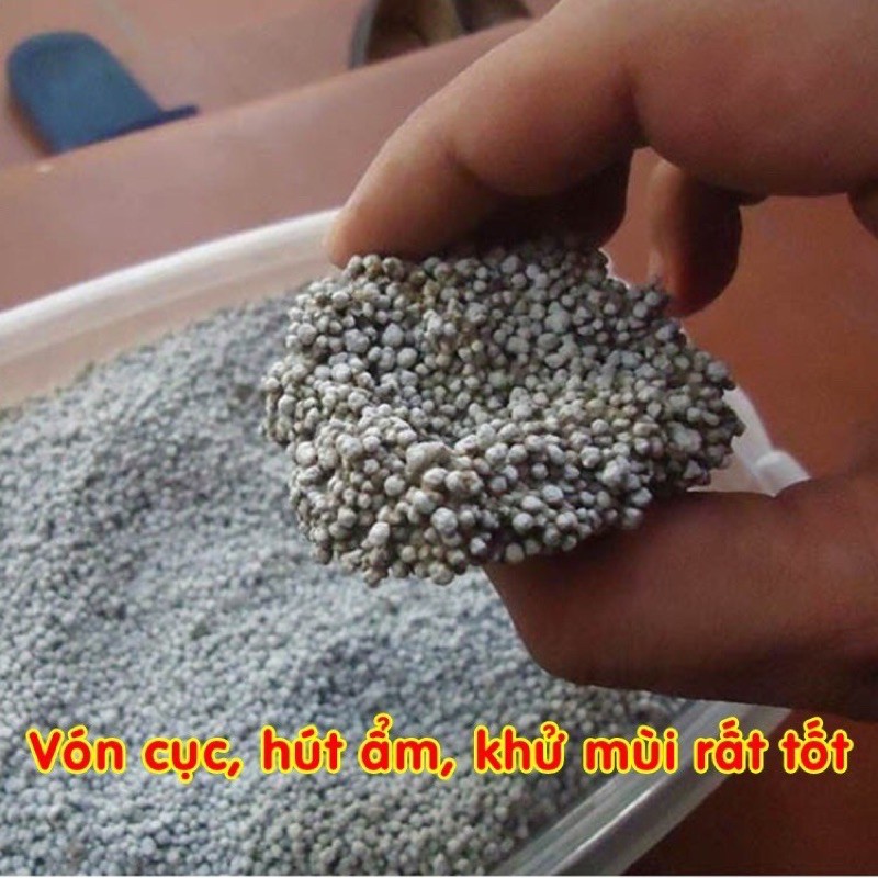 0,5KG Cát vệ sinh cho mèo( cát like 15L) ..