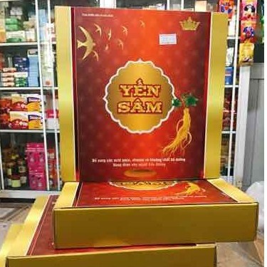 Yến sâm Kingphar dành cho người tiểu đường và ăn kiêng – Hỗ trợ tăng cường sức khỏe (10 chai x 30ml)