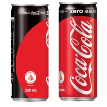 Lốc 24 Lon Nước Giải Khát Có Gas Coca-Cola Zero