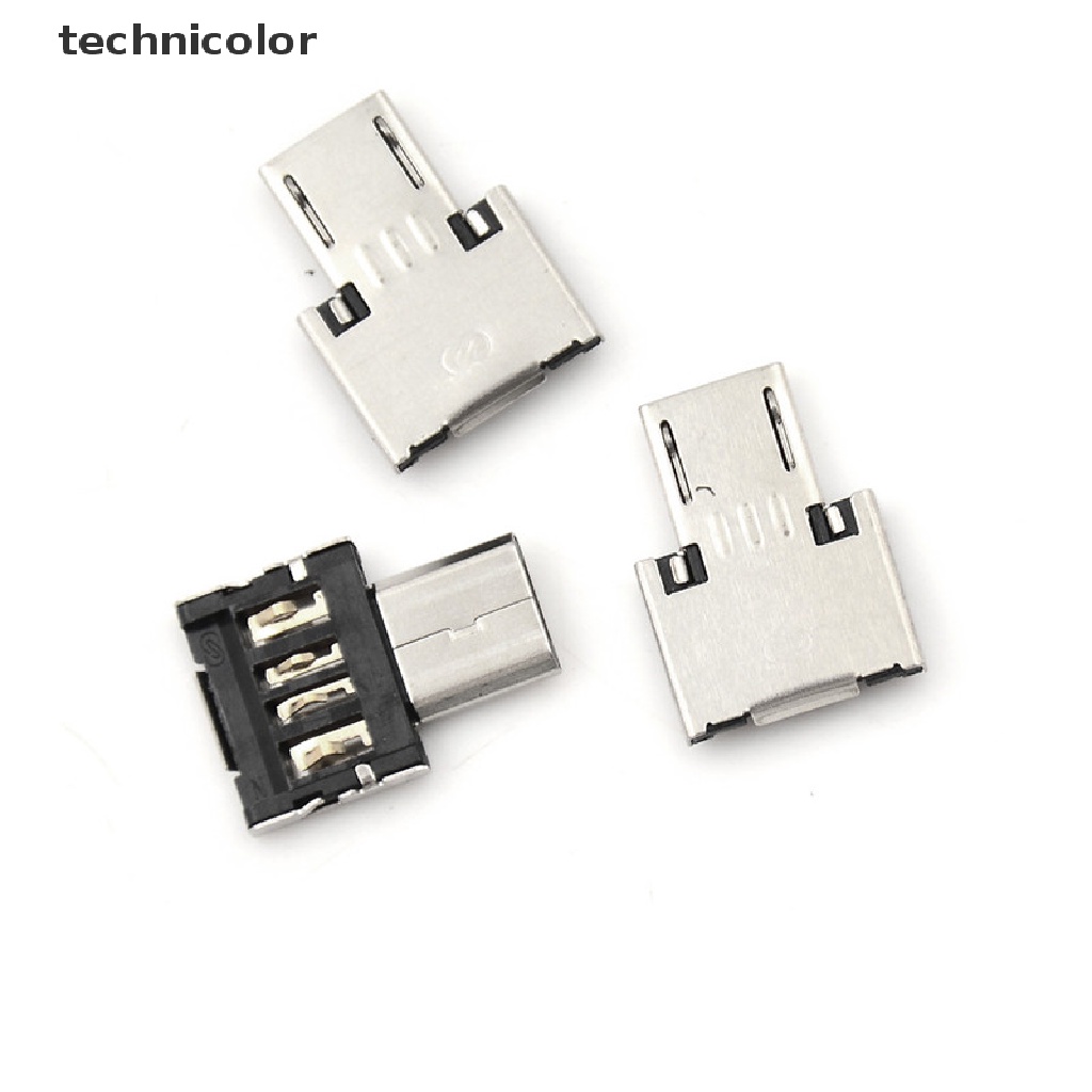 Set 3 Đầu Chuyển Đổi Cổng Micro USB Sang Cổng USB OTG Cho Điện Thoại
