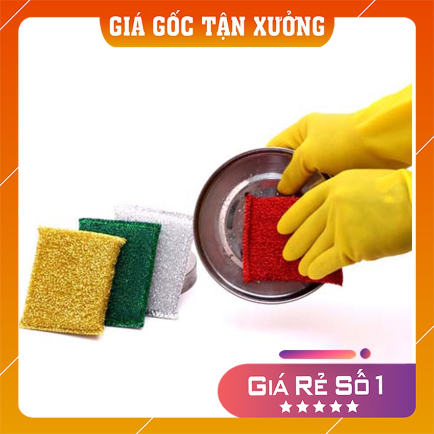 Miếng cước chùi nồi, xoong, chén bát, giá rẻ, hiệu quả nhanh, bền bỉ tiết kiệm chi phí, hàng Việt Nam chất lượng