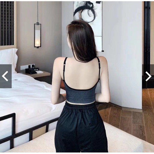 SIÊU PHẨM-ÁO BRA chiết -áo tập khoét LƯNG SÂU CROPTOP TẠO EO( CÓ ĐỆM NGỰC)