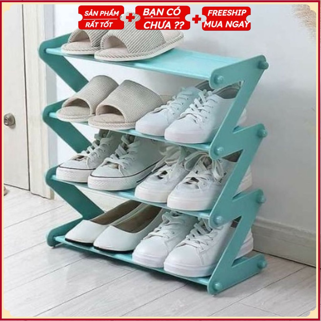 Kệ để giày, kệ chữ Z đựng giày dép thông minh, tiện ích, vật dụng đa năng, sắp xếp giày dép gọn gàng, ngăn nắp và sạch .