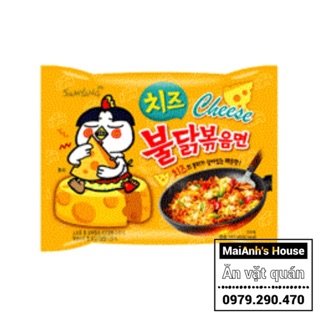 Combo 10 mỳ gà cay phomai Samyang - mì cay Hàn Quốc