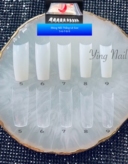 Móng Nối Tip Form Thẳng Lẻ Size(50móng bọc).Móng mỏng đẹp bắt keo