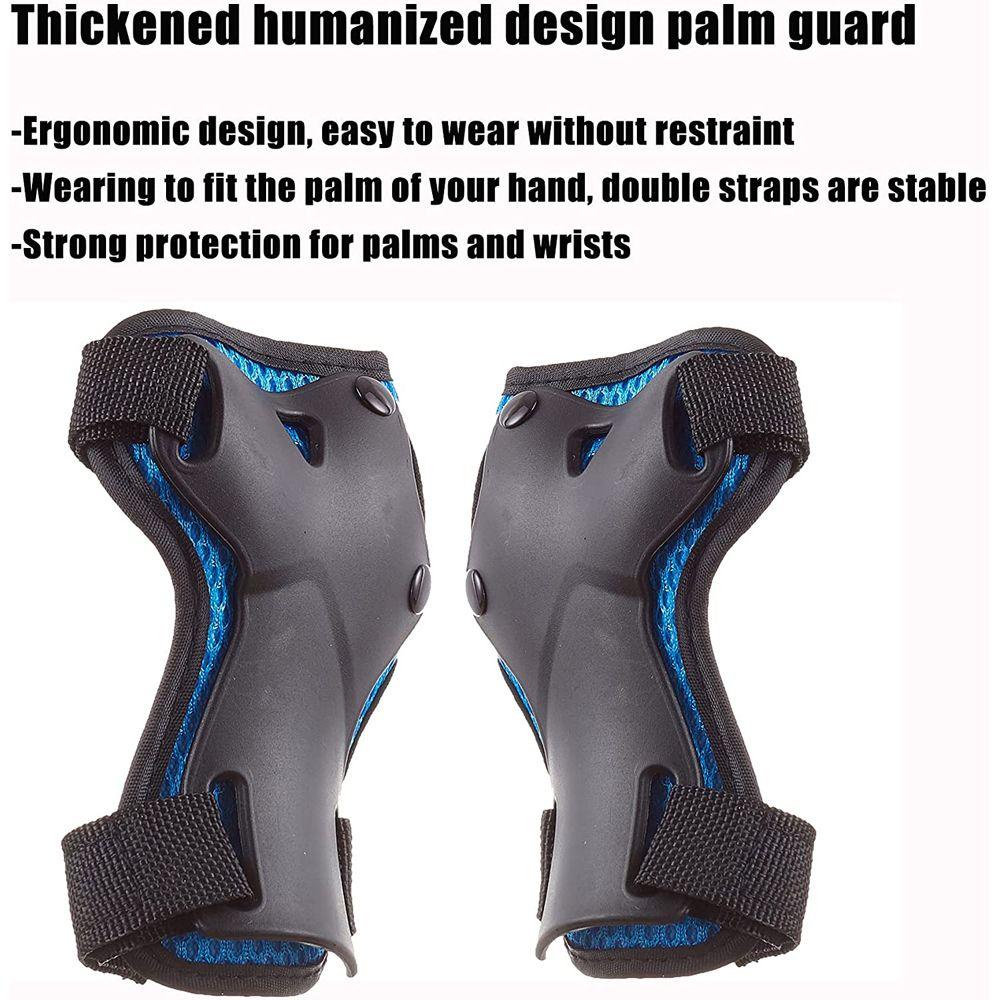 Bộ Đệm Bảo Vệ Đầu Gối Và Khuỷu Tay 6 Trong 1 An Toàn Khi Chơi Thể Thao Trượt Ván Dành Cho Trẻ Em