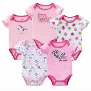 Set 5 bộ body chip cho bé