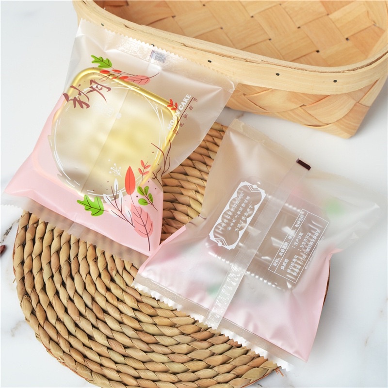 [Mẫu mới 2022]Túi đựng bánh trung thu 100-125g (10c) (MS13)