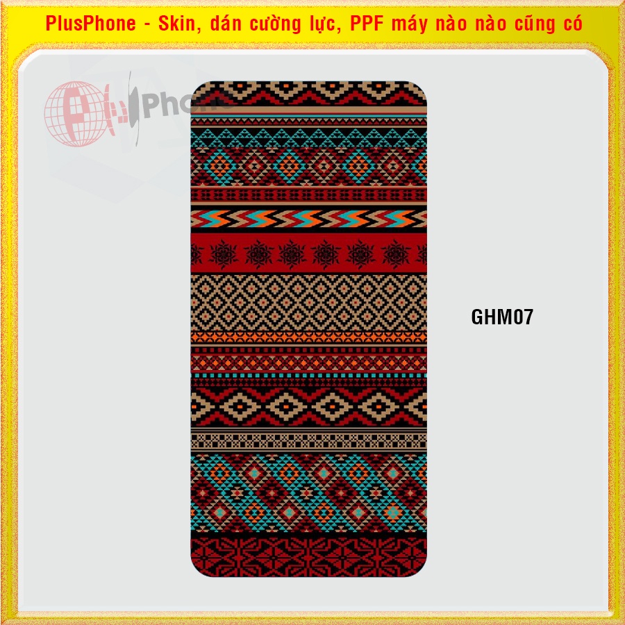 Dán Skin mặt sau cho Google Pixel 4, 4 XL , 4a, 4a 5G, Pixel 5, 5a 5G in phối màu