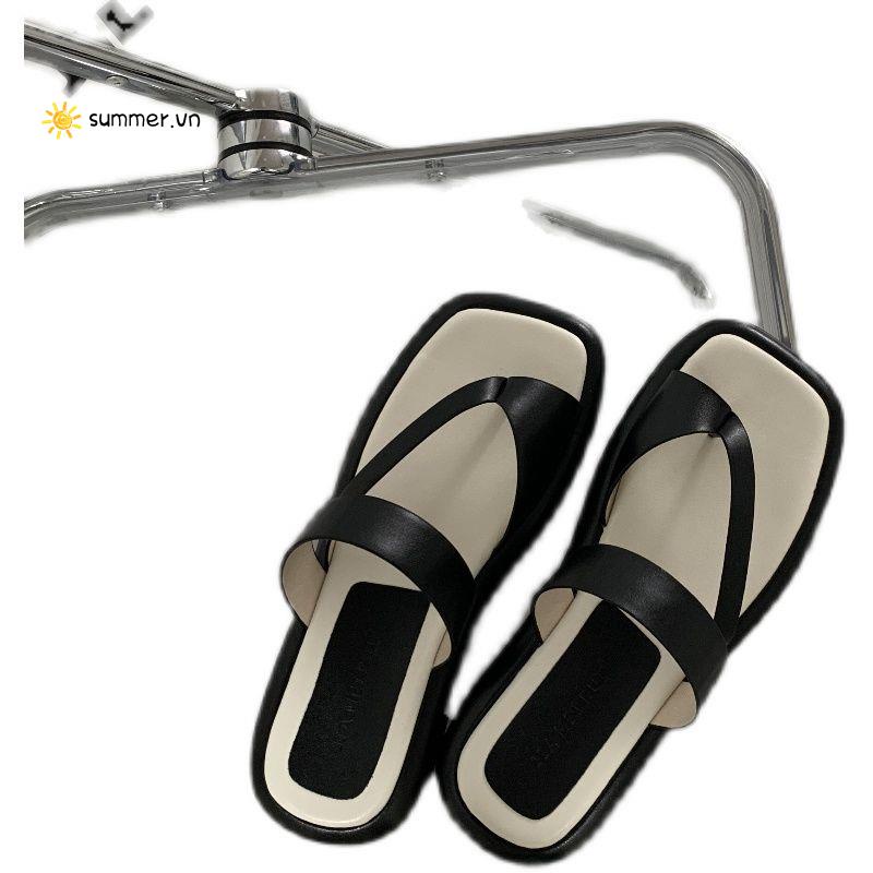 Dép Đi Biển Hở Ngón Đế Dày 202 Phong Cách Mới Dễ Phối Đồ Thời Trang Cho Nữ