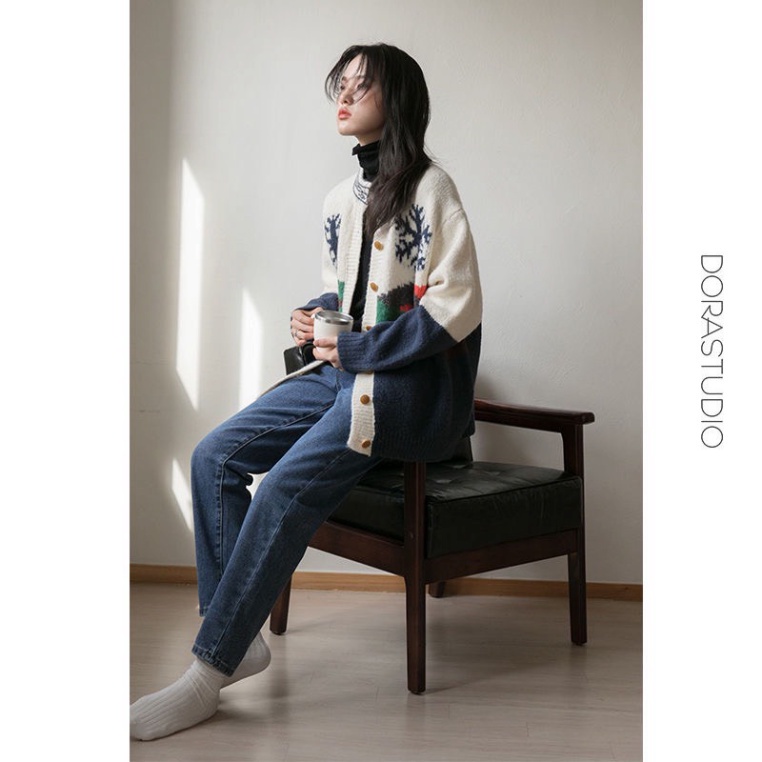 Áo Gile Len, Áo CarDiGan Nữ Thời Trang Hàn Quốc Hàng Dệt Kim Form Chuẩn cá tính | BigBuy360 - bigbuy360.vn