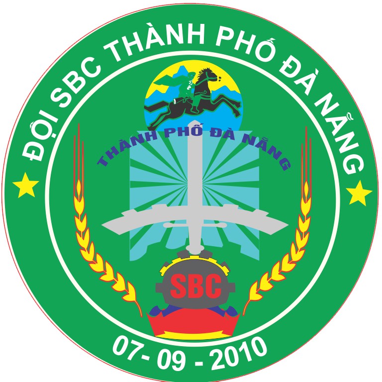 STICKER hình dán decal logo ĐỘI HIỆP SĨ SĂN BẮT CƯỚP, SBC TPHCM, SBC HÓC MÔN