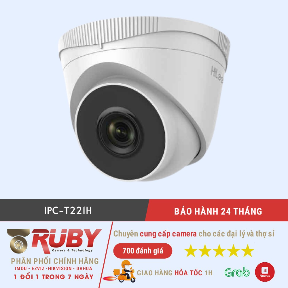 Camera IP Dome 2MP HiLook IPC-T221H