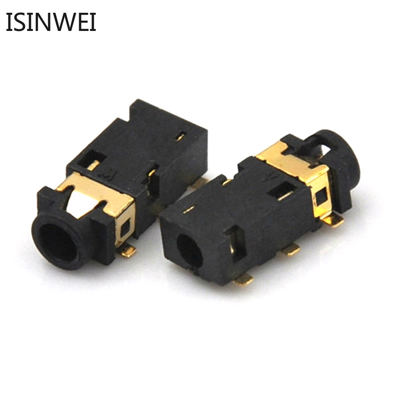 5 Đầu nối audio tai nghe 6pin 2.5mm PJ242 SMT SMD