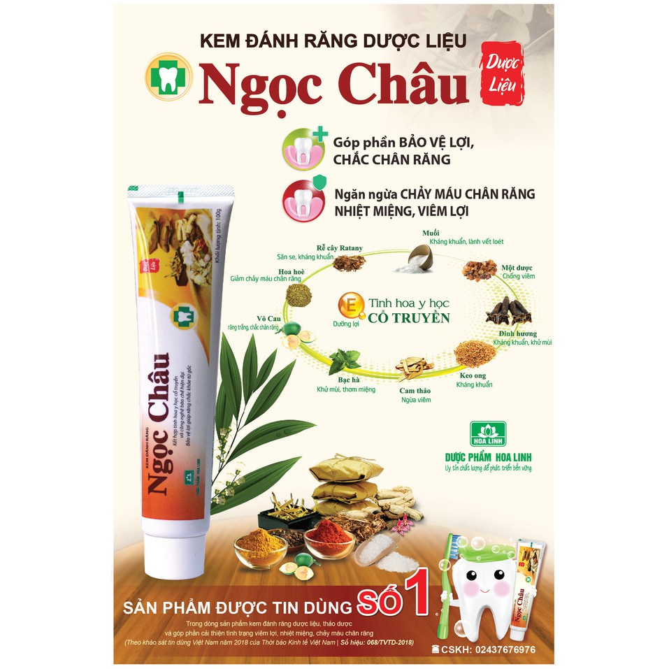 Kem đánh răng Ngọc Châu